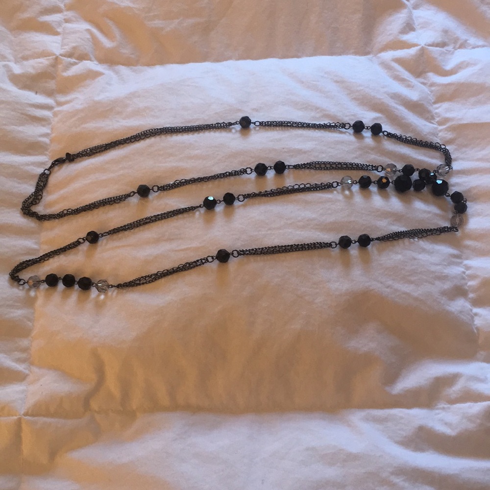 Black necklace